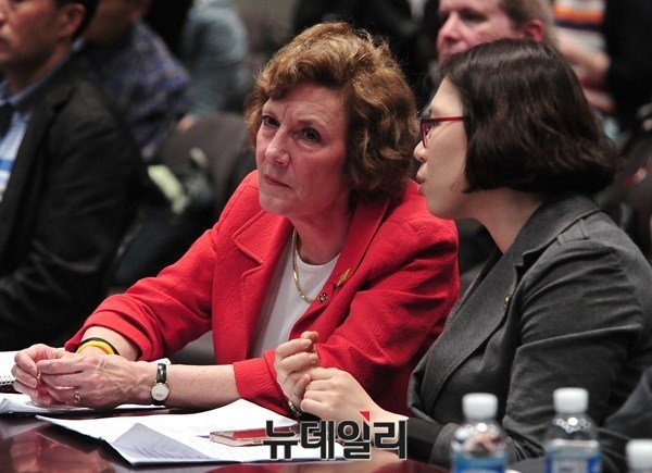 ▲ 수잔 숄티 디펜스포럼 대표 ⓒ뉴데일리 이종현 기자