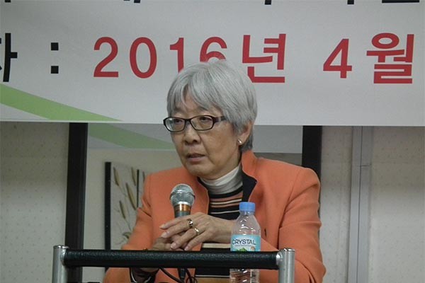 ▲ 이날 행사에는 특별한 손님이 왔다. 오공단 美국방분석연구원 동아시아 책임연구원이다. 오 박사는 美대통령이 바뀔 때마다 북한에 대해 브리핑을 하는 북한 전문가다. ⓒ전경웅 뉴데일리 기자