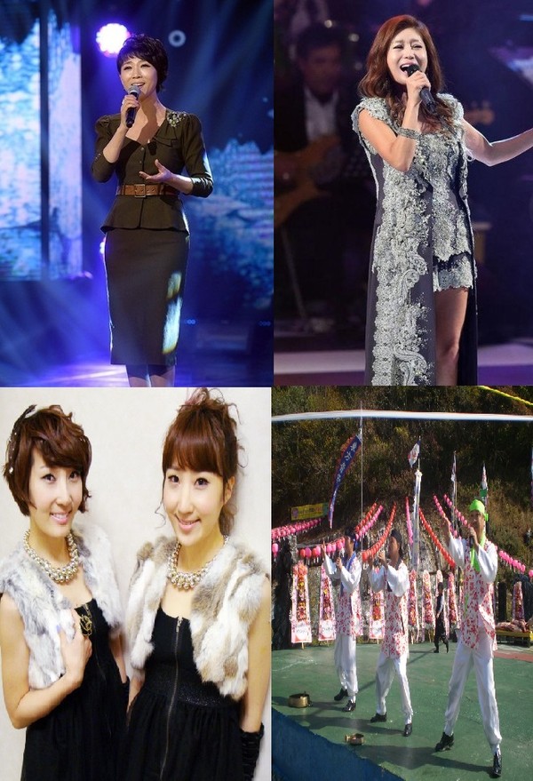 ▲ 영덕사랑 孝사랑콘서트 출연진.ⓒ영덕군 제공