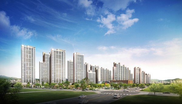 ▲ ‘온양 발리 더 포레’ 투시도ⓒ온양발리 제공