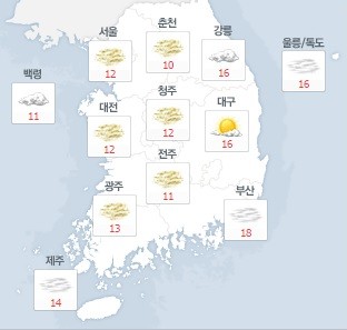 ▲ ⓒ기상청홈페이지 캡처