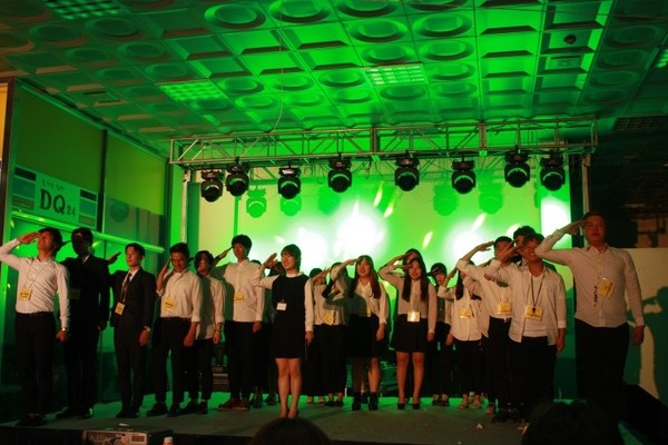 ▲ 한국영상대 이벤트연출과의 지난해 총동문회 개회 모습.ⓒ한국영상대