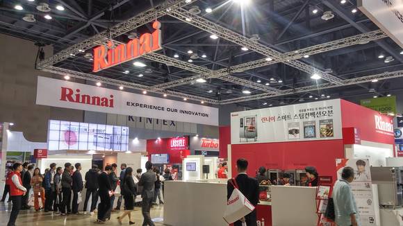 ▲ 린나이코리아, '2016 서울국제식품산업대전' 참여ⓒ린나이코리아