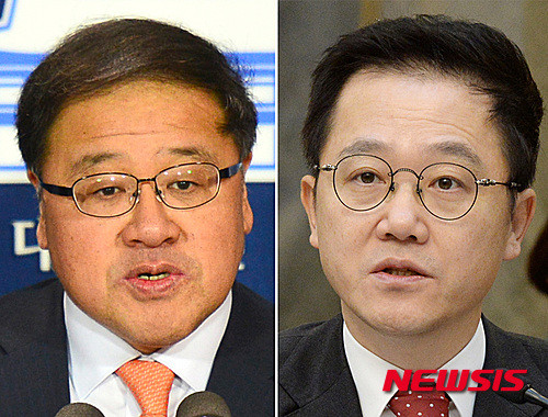 ▲ 신임 안종범 청와대 정책조정수석(좌), 신임 강석훈 청와대 경제수석(우) ⓒ뉴시스