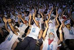 ▲ 유권자들은 새누리당의 저질스런 권력투쟁을 응징하기 위해 나라 망쳐먹는데 앞장섰던 운동권 출신들을 선택했다(자료사진)