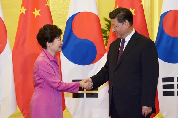 ▲ 지난해 중국 베이징에서 열린 한중 정상회담(자료사진)