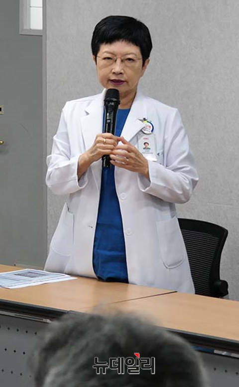 ▲ 안명옥 국립중앙의료원장