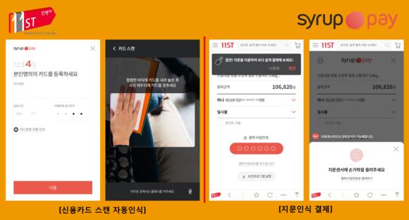 ▲ 11번가_시럽페이결제_참고이미지 ⓒSK플래닛