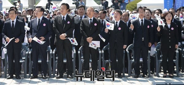 ▲ 더불어민주당 김종인 대표가 18일 '임을 위한 행진곡' 제창 논란에 대해 '"정부가 너무 옹졸하게 생각한다"고 뒤늦게 비판했다. ⓒ뉴데일리 이종현 기자