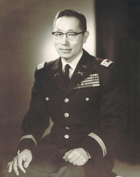 ▲ 1961년 촬영된 대령 김영옥.ⓒ美 브로큰 국립교육센터