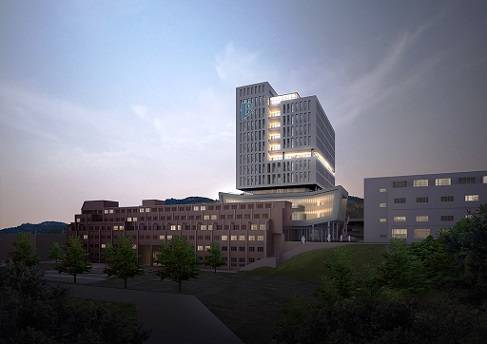 ▲ 올해 8월 완공 예정인 서울 성북구 한성대학교 종합관 투시도. ⓒ한성대