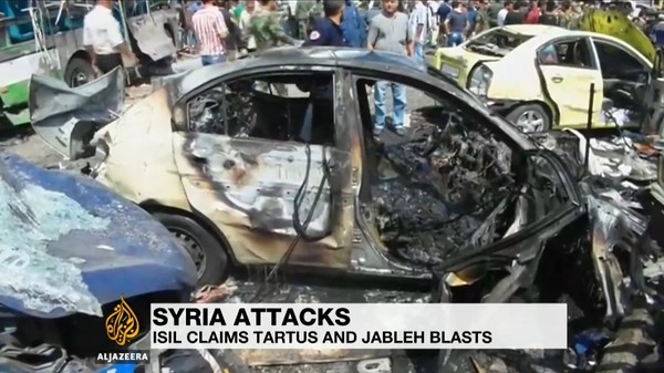 ▲ 테러 현장 모습.ⓒ알자지라 중게영상 캡쳐.