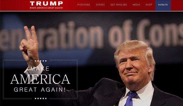 ▲ 美WP와의 인터뷰에서 도널드 트럼프는 "나는 잘 모르지만"이라고 전제한 뒤 "힐러리 클린턴과 빈센트 포스터의 사망, 화이트워터 게이트가 연관이 있다더라"는 말을 해 논란이 일고 있다. ⓒ도널드 트럼프 닷컴 캡쳐