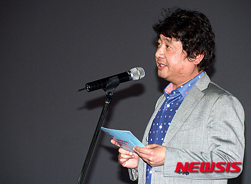 ▲ 제2회 서울국제음식영화제에 참석한 오문준 메가박스 부사장이 축사를 하고 있다.ⓒ뉴시스