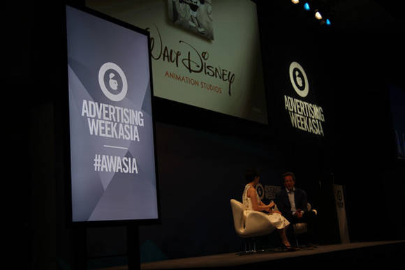 ▲ 디즈니의 앤드류 밀스타인 회장이 디즈니의 크리에이티브 프로세스에 대한 질문에 답변하고 있다ⓒ뉴데일리경제