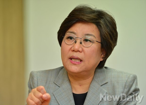 ▲ 새누리당 이혜훈 의원은 지난 달 31일 반기문 UN사무총장에 대해 "동성애를 옹호하고 있다"며 비판의 날을 세웠다. ⓒ뉴데일리 정상윤 기자