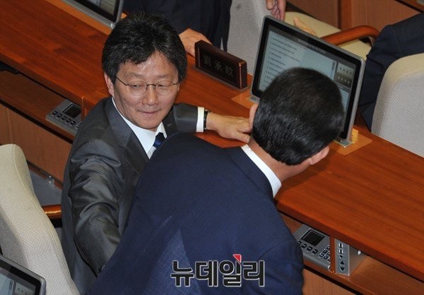 ▲ ▲ 19일 국회 본회의에 참석한 무소속 유승민 의원.ⓒ뉴데일리 이종현 기자