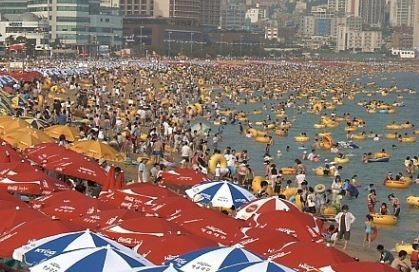 ▲ 부산 해운대 해수욕장. ⓒ뉴데일리 DB