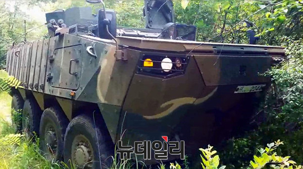 ▲ K808 보병 전투형 차륜 장갑차.ⓒ방사청