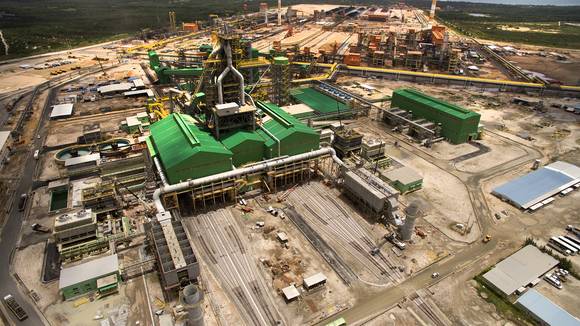 ▲ 본격 가동을 앞둔 브라질 CSP 제철소 전경.ⓒ동국제강