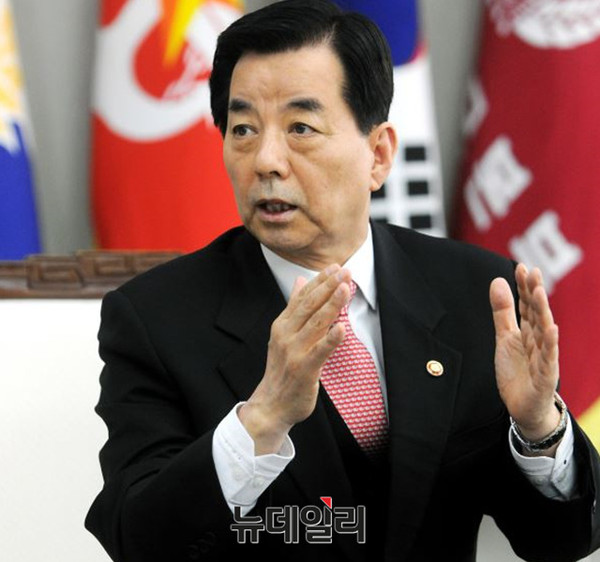 ▲ 한민구 국방부 장관.ⓒ뉴데일리 DB