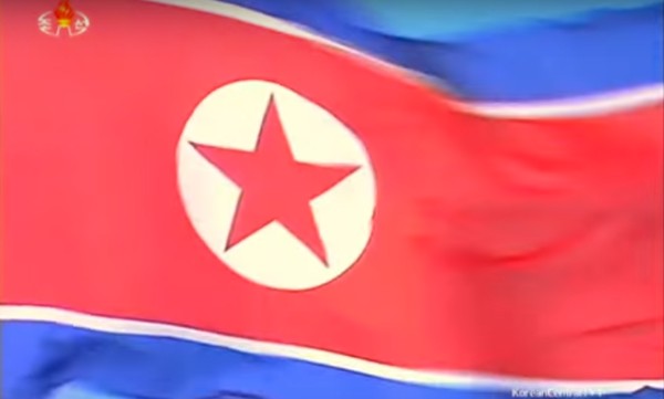 ▲ 북한 인공기(기사 내용과 직접적인 관련은 없습니다).ⓒ조선중앙tv 중계영상 캡쳐.
