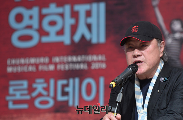 ▲ 인사말하는 이장호 공동위원장  ⓒ 뉴데일리 정상윤