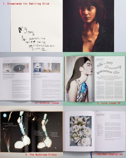 ▲ 위 왼쪽부터 시계방향으로 1. Pari Dukovic 2. Peter Hapak 3. Williams+Hirakawa 4. Ture Lillegraven 5. Art StreiberⓒSemi Permanent