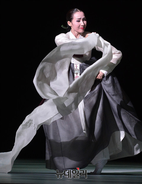 ▲ 살풀이춤 ⓒ 뉴데일리 정상윤
