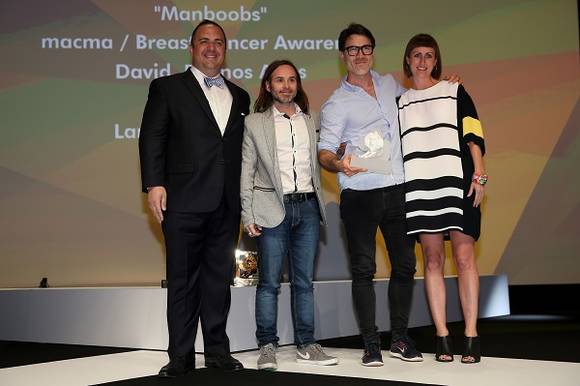 ▲ 그랑프리 포 굿을 수상한아르센티나의 DAVID 팀ⓒ칸라이언즈 한국사무국