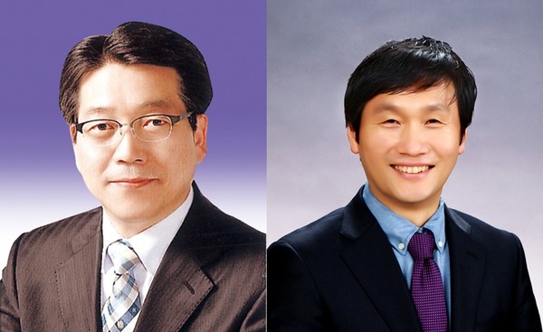▲ 경북도의회 홍진규(왼쪽) 운영위원장과 조현일 의원,ⓒ경북도의회 제공