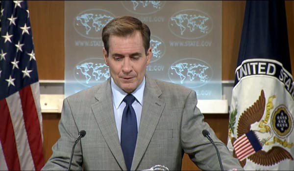 ▲ 지난 6월 20일(현지시간) 일일 브리핑 중인 존 커비 美국무부 대변인. 그는 "베이징에서 열리는 대화에서 북한과 만날 계획은 없다"고 못박았다. ⓒ美국무부 홈페이지 캡쳐