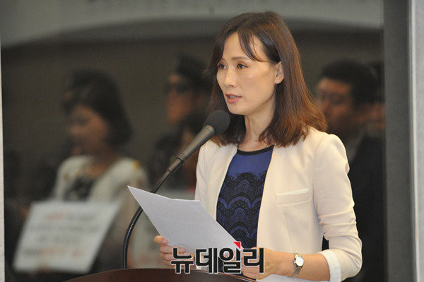 ▲ 이소연 뉴코리아 여성연합 대표 ⓒ 뉴데일리 이종현 사진기자