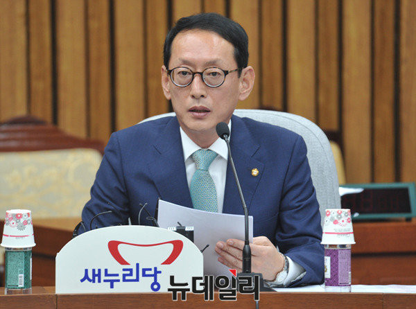 ▲ 새누리당 김도읍 원내수석부대표가 28일 "구의역 사건에 대해 국정조사를 하자"고 야당을 압박했다. ⓒ뉴데일리 이종현 기자
