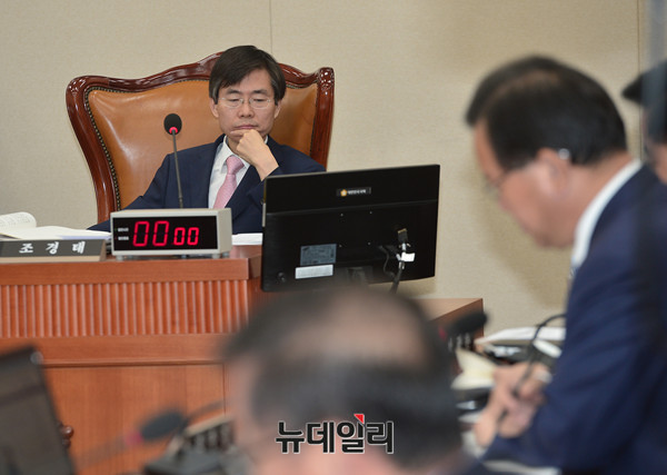 ▲ 조경태 기재위원장 ⓒ 뉴데일리 정상윤