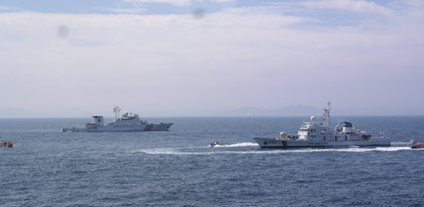 ▲ 해경 경비함정. ⓒ국민안전처 제공