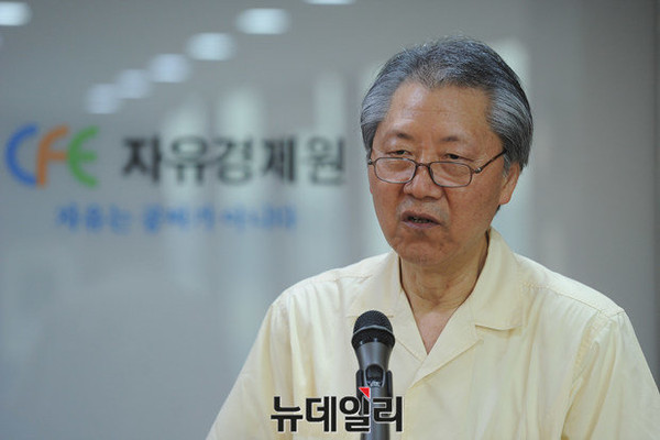 ▲ 양동안 한국학 중앙 연구원 명예교수 ⓒ 뉴데일리 정재훈 기자
