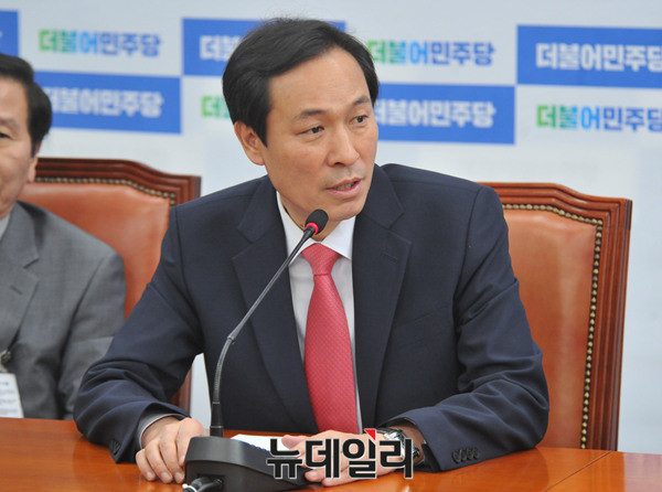 ▲ 더불어민주당 우상호 원내대표.ⓒ이종현 기자