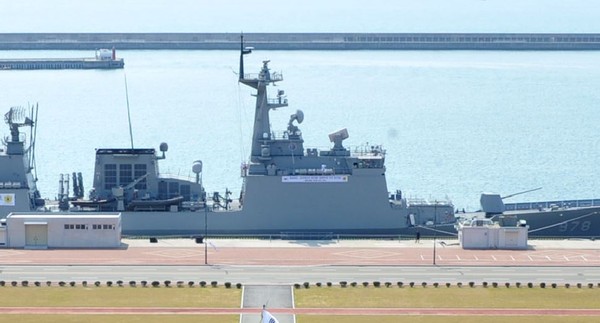 ▲ 청해부대 출정식 모습.ⓒ해군