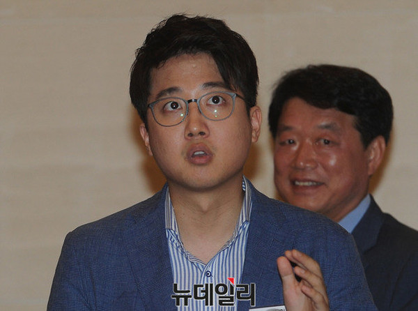 ▲ 새누리당 이준석 서울 노원병 당협위원장. 그는 지난 4.13 총선에서 안철수 전 대표와 맞붙었지만 아쉽게 패했다. ⓒ뉴데일리 이종현 기자