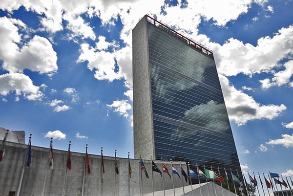 ▲ 뉴욕의 유엔본부 빌딩.