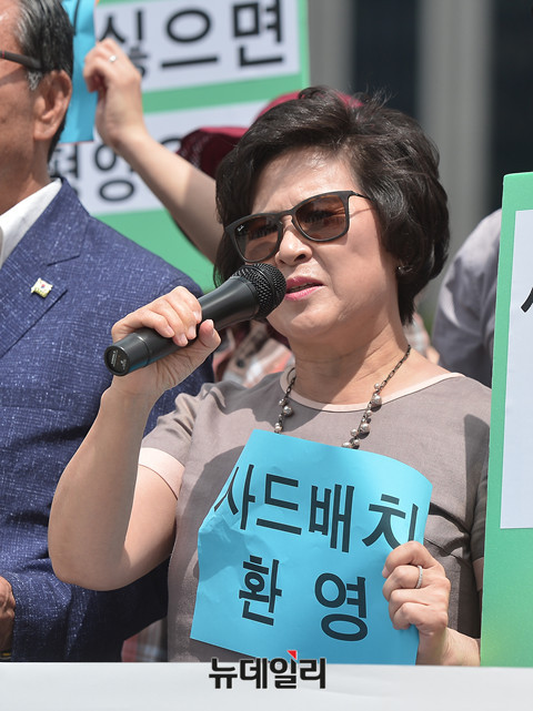 ▲ 교육과학교를위한학부모연합 이경자 대표 ⓒ 뉴데일리 정상윤