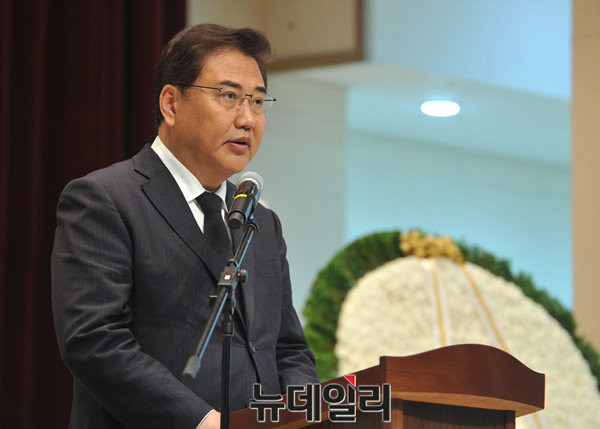 ▲ 박진 이승만 건국 대통령 기념 사업회 회장. ⓒ뉴데일리 이종현 기자