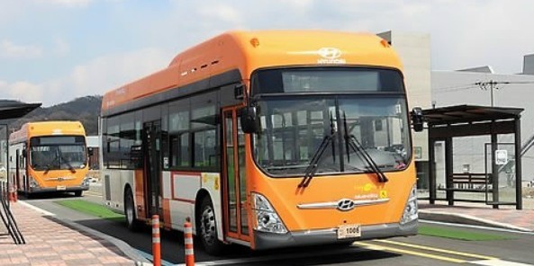 ▲ 19일 개통된 간선급행버스체계(BRT). ⓒ대전시