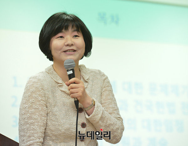 ▲ 서희경 경희대학교 공공거버넌스센터 정치학 박사 ⓒ 뉴데일리 정상윤 기자