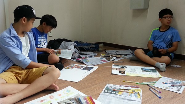 ▲ 대성리교육원에서 열린 캠프에 참가한 학생들 ⓒ 서울학생교육원
