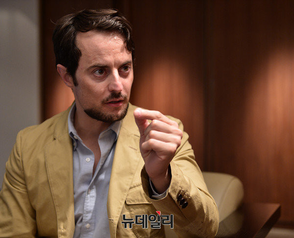 ▲ 지난 21일 오후 6시, 美인권재단(HRF)의 토르 할보르센 대표가 인보길 뉴데일리 회장과 인터뷰를 가졌다. ⓒ정상윤 뉴데일리 기자.