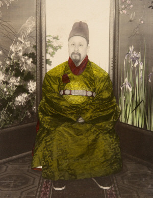 ▲ 1905년 촬영한 고종의 사진.