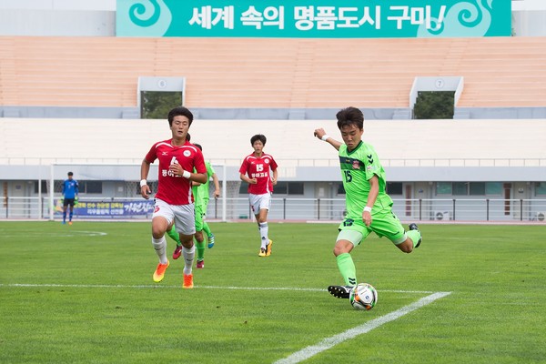 ▲ 구미시가 22일부터 8월2일까지 제49회 대통령금배 전국고교 축구대회를 개최한다.ⓒ구미시 제공