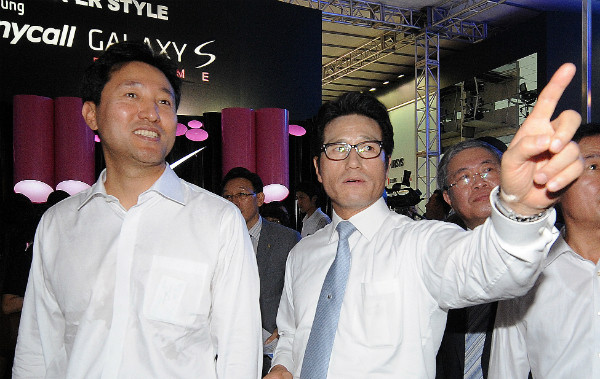 ▲ 오세훈 전 서울특별시장(사진 왼쪽)과 정병국 의원. ⓒ뉴시스 사진DB